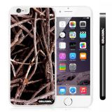 Apple Iphone 6 Plus 5.5 Inch Case Hard PC ancient Straw Grass Mossy Camo weed White Shell Single Layer Protective Case (4)