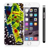 Apple Iphone 6 Plus 5.5 Inch Case Hard PC Colorful kid Watercolor Fish Competition food White Shell Single Layer Protective Case (11)