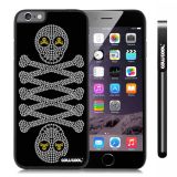 Apple Iphone 6 Plus 5.5 Inch Case Hard PC Spring Skull With Black Shell Single Layer Protective Case (2)