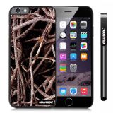 Apple Iphone 6 Plus 5.5 Inch Case Hard PC Staggered Straw Grass Mossy Camo weed Black Shell Single Layer Protective Case (1)