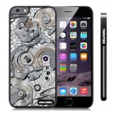 Apple Iphone 6 Plus 5.5 Inch Case Hard PC Gear tour machinery Black Shell Single Layer Protective Case (4)