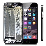 Apple Iphone 6 Plus 5.5 Inch Case Hard PC Internal structure Black Shell Single Layer Protective Case (5)