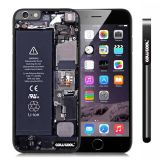 Apple Iphone 6 Plus 5.5 Inch Case Hard PC Circuit structure Black Shell Single Layer Protective Case (6)