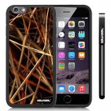 Apple iphone 6 4.7 Inch Soft Silicone Straw Grass Mossy Camo weed Black Shell Single Layer Protective Case (2)