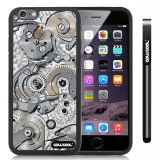 Apple iphone 6 4.7 Inch Soft Silicone Gear tour machinery Black Shell Single Layer Protective Case (4)