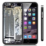 Apple iphone 6 4.7 Inch Soft Silicone Internal structure Black Shell Single Layer Protective Case (5)