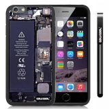 Apple iphone 6 4.7 Inch Soft Silicone Circuit structure Black Shell Single Layer Protective Case (6)