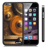 Apple iphone 6 4.7 Inch Soft Silicone Gear machinery Retro Black Shell Single Layer Protective Case (7)