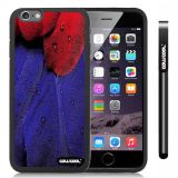 Apple iphone 6 4.7 Inch Soft Silicone birds feathers Black Shell Single Layer Protective Case (1)