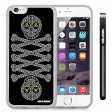 Apple iphone 6 4.7 Inch Soft Silicone Spring Skull With Transparent Shell Single Layer Protective Case (2)