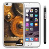 Apple iphone 6 4.7 Inch Soft Silicone Gear machinery Retro Transparent Shell Single Layer Protective Case (7)