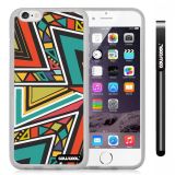 Apple iphone 6 4.7 Inch Soft Silicone Interlaced bohemian Plaid Totem Transparent Shell Single Layer Protective Case (6)