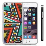 Apple iphone 6 4.7 Inch Soft Silicone Triangle bohemian Plaid Totem Transparent Shell Single Layer Protective Case (7)