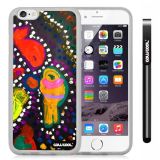 Apple iphone 6 4.7 Inch Soft Silicone Colorful kid Watercolor Fish Competition food Transparent Shell Single Layer Protective Case (4)