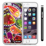 Apple iphone 6 4.7 Inch Soft Silicone Colorful kid Watercolor Fish Competition food Transparent Shell Single Layer Protective Case (7)