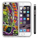 Apple iphone 6 4.7 Inch Soft Silicone Colorful kid Watercolor Fish Competition food Transparent Shell Single Layer Protective Case (17)