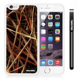 Apple iphone 6 4.7 Inch Soft Silicone Straw Grass Mossy Camo weed White Shell Single Layer Protective Case (2)