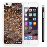 Apple iphone 6 4.7 Inch Soft Silicone Staggered Straw Grass Mossy Camo weed White Shell Single Layer Protective Case (7)