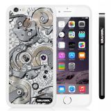 Apple iphone 6 4.7 Inch Soft Silicone Gear tour machinery White Shell Single Layer Protective Case (4)