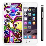 Apple iphone 6 4.7 Inch Soft Silicone Colorful kid Watercolor Fish Competition food White Shell Single Layer Protective Case (1)