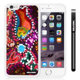 Apple iphone 6 4.7 Inch Soft Silicone Colorful kid Watercolor Fish Competition food White Shell Single Layer Protective Case (6)