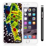 Apple iphone 6 4.7 Inch Soft Silicone Colorful kid Watercolor Fish Competition food White Shell Single Layer Protective Case (11)