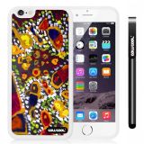 Apple iphone 6 4.7 Inch Soft Silicone Colorful kid Watercolor Fish Competition food White Shell Single Layer Protective Case (14)