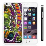 Apple iphone 6 4.7 Inch Soft Silicone Colorful kid Watercolor Fish Competition food White Shell Single Layer Protective Case (17)